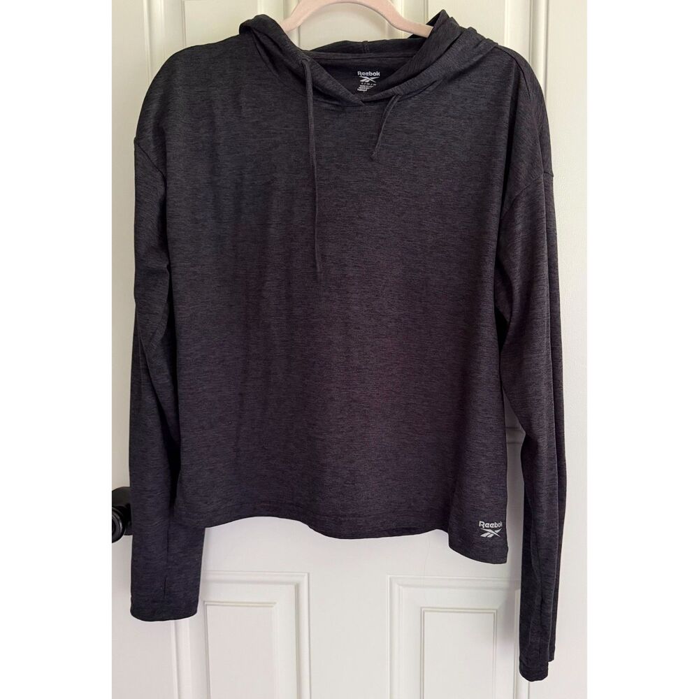 RBX Women's Dark Gray Hooded Pullover size L